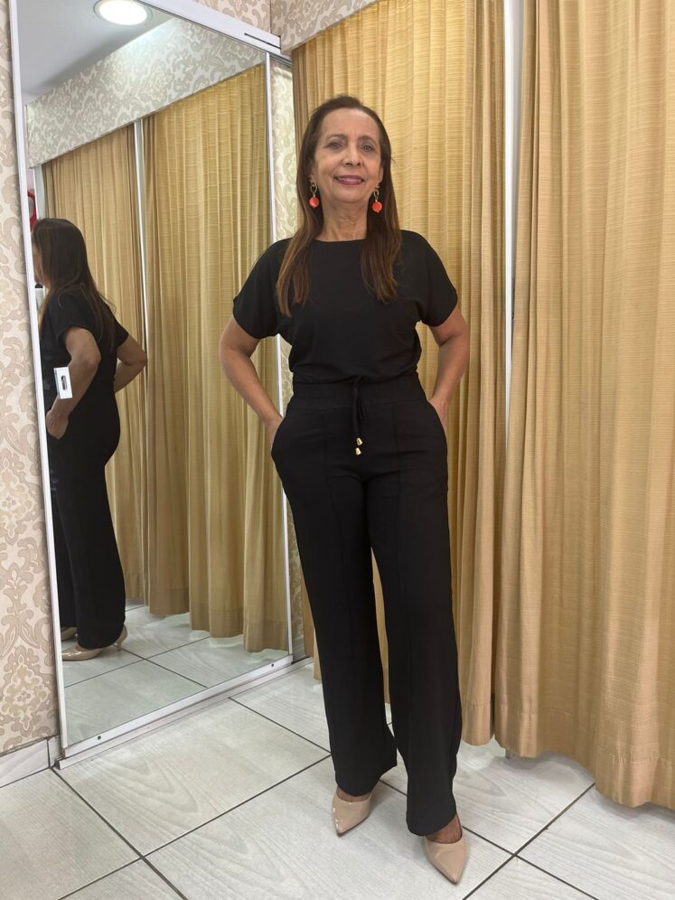 Conjunto feminino calça e blusa - Image 2